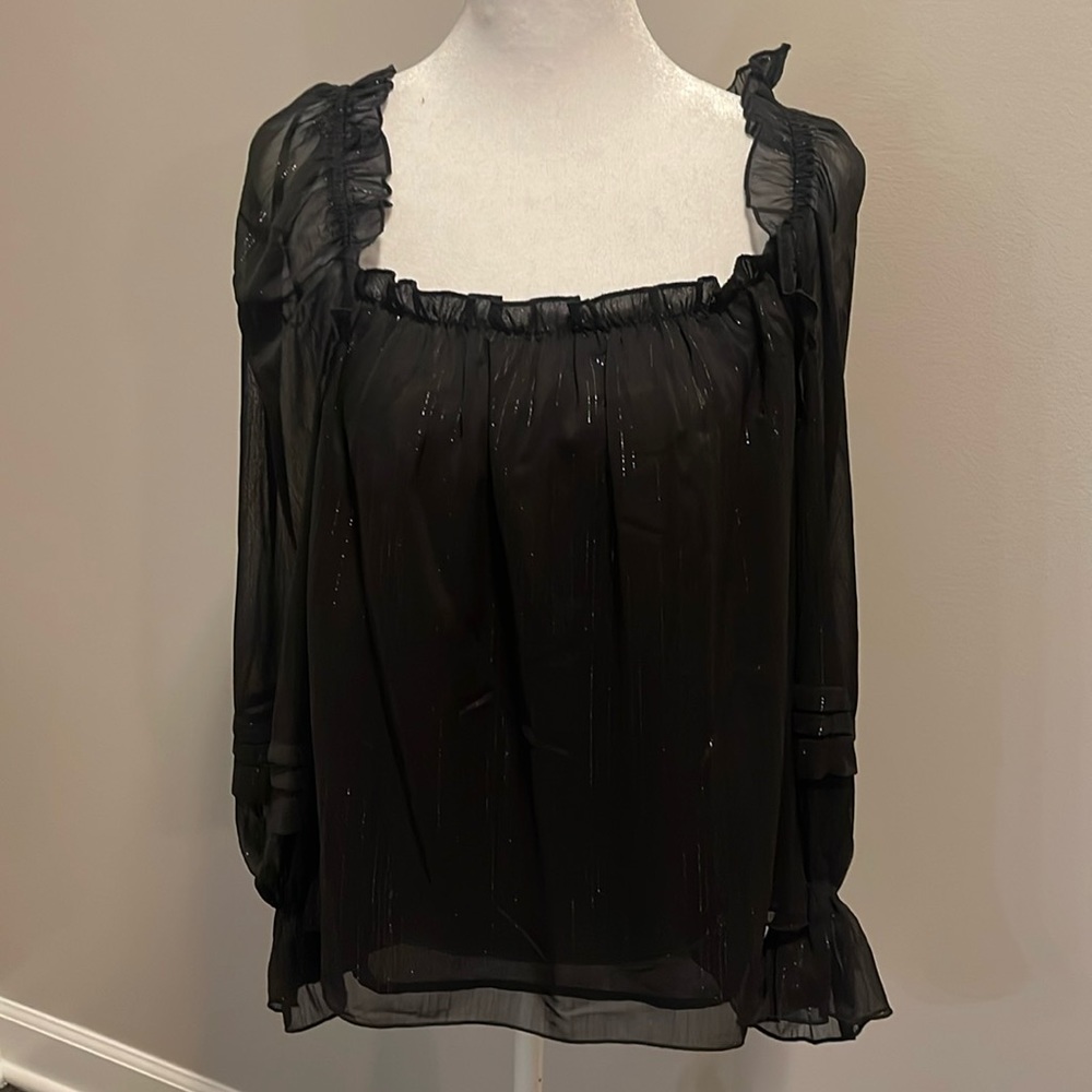 Sheer blouse